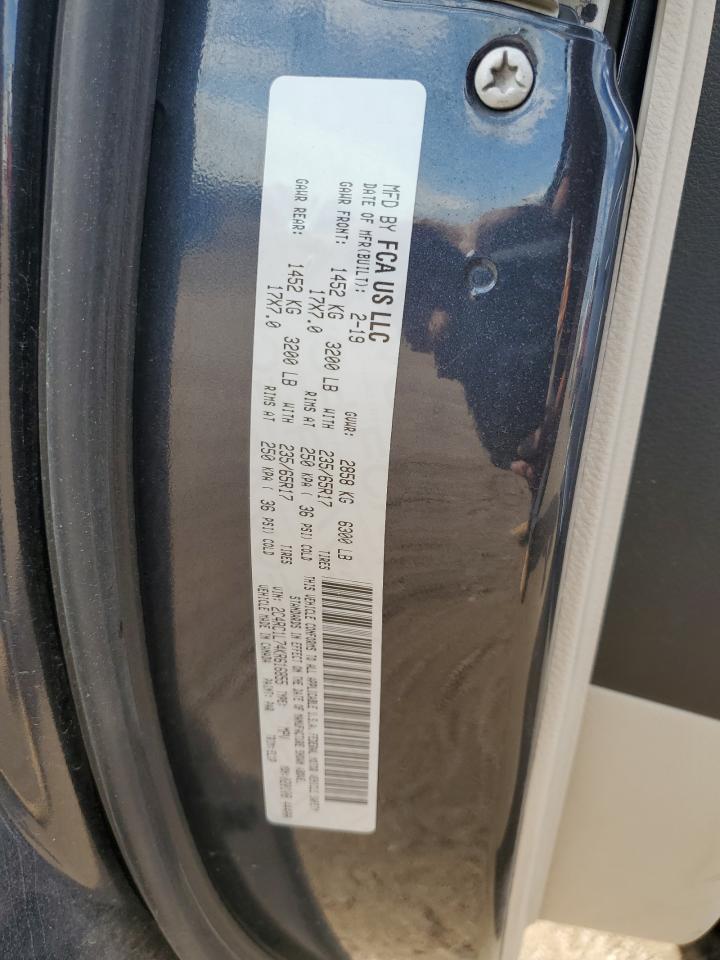 2019 Chrysler Pacifica Hybrid Touring L VIN: 2C4RC1L74KR616855 Lot: 80619045