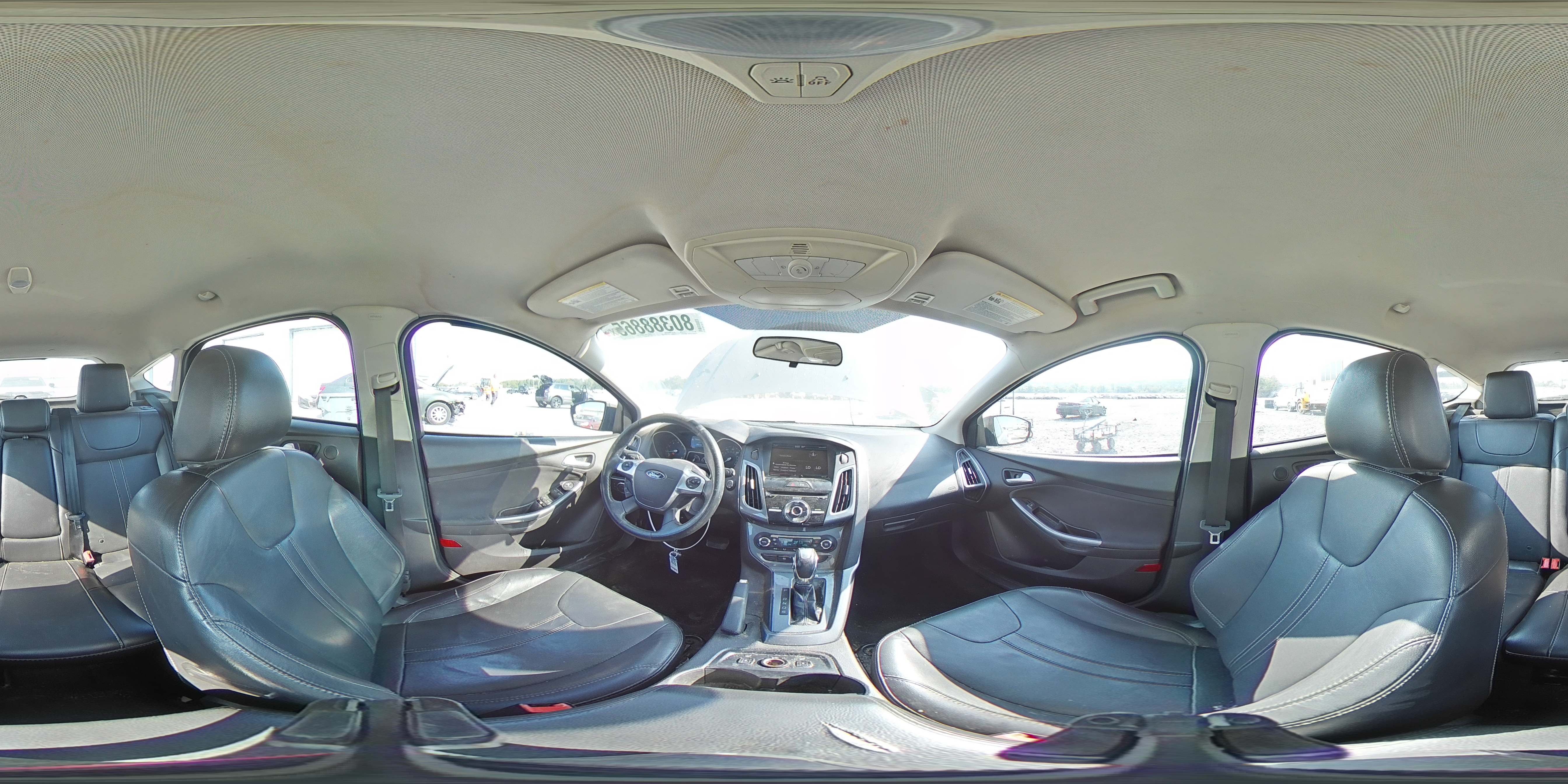 2014 Ford Focus Titanium VIN: 1FADP3N21EL204861 Lot: 80388865