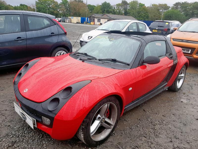 2004 SMART ROADSTER 80 AUTO(RHD)  for sale at Copart WOLVERHAMPTON