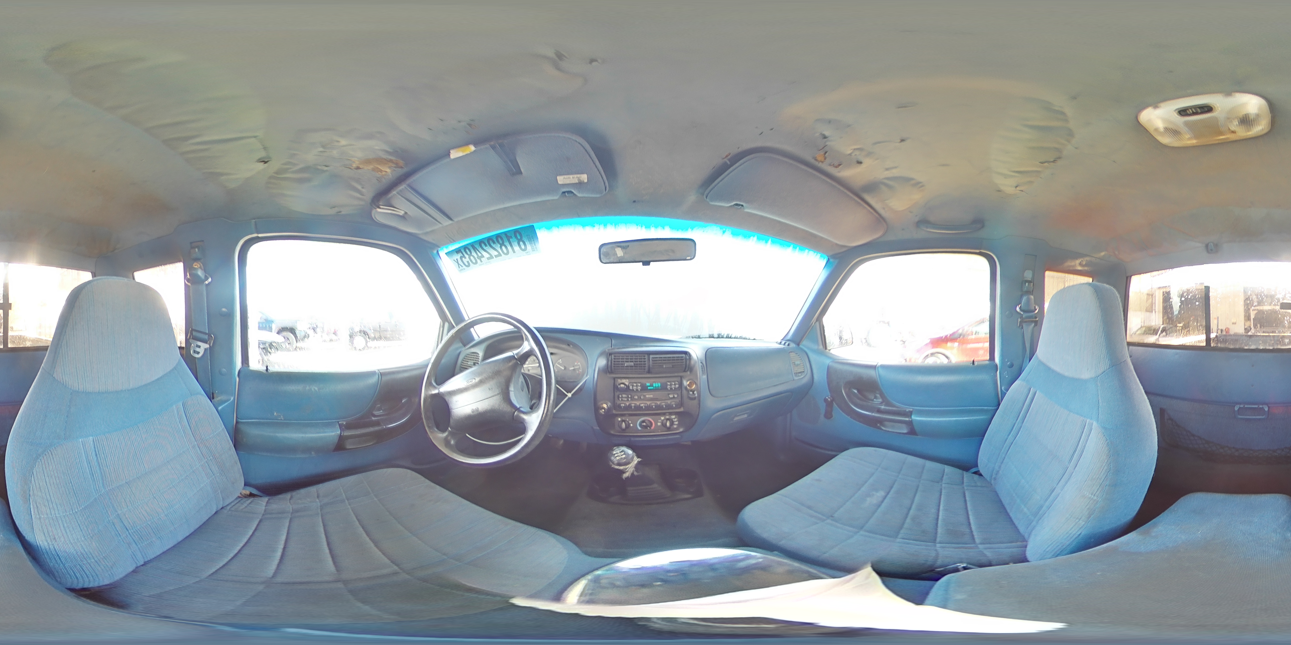 1997 Ford Ranger Super Cab VIN: 1FTCR14A1VPA47645 Lot: 81822485