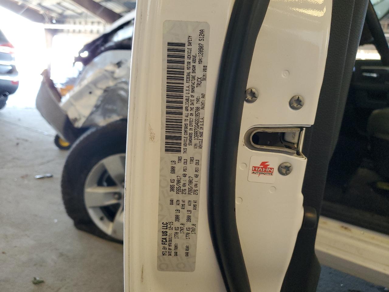 2016 Ram 1500 Slt VIN: 1C6RR7GG4GS195700 Lot: 80119335