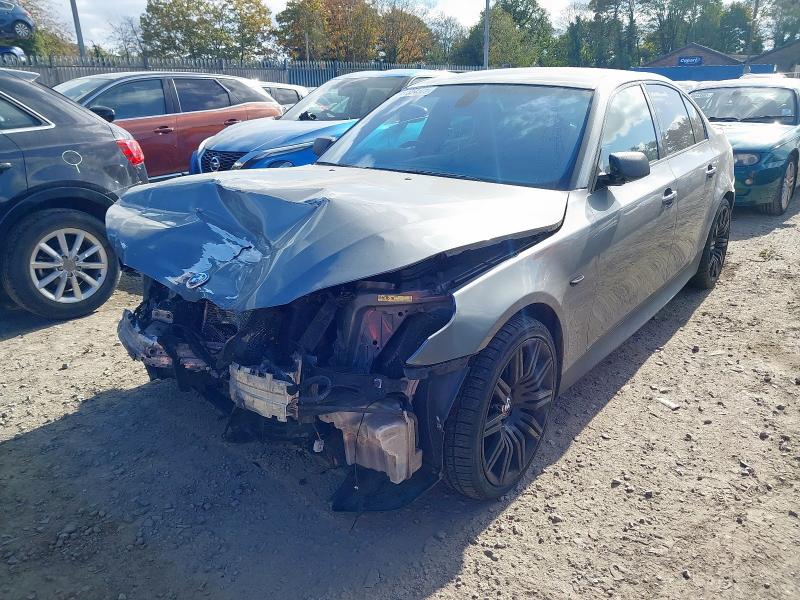 2008 BMW 5 SERIES 530D M SPORT 4DR STEP AUTO for sale at Copart WOLVERHAMPTON