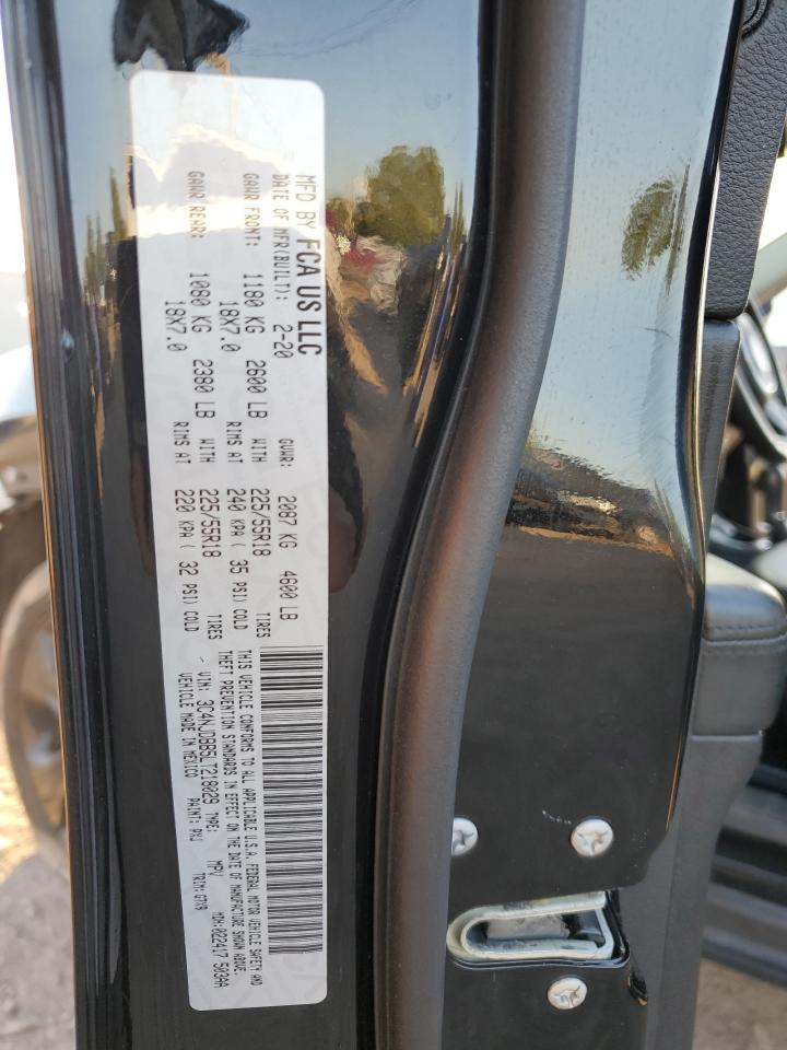 2020 Jeep Compass Latitude VIN: 3C4NJDBB5LT218029 Lot: 71424605