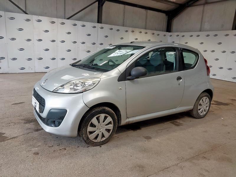2013 PEUGEOT 107 ACCESS for sale at Copart WOLVERHAMPTON