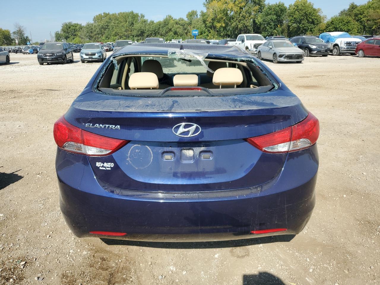2013 Hyundai Elantra Gls VIN: 5NPDH4AE2DH162944 Lot: 83954575
