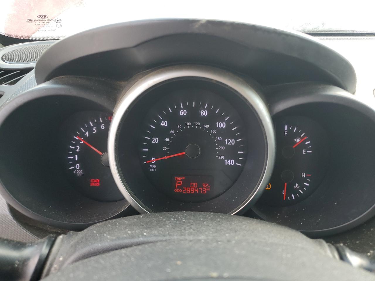 2012 Kia Soul + VIN: KNDJT2A60C7451015 Lot: 81041135