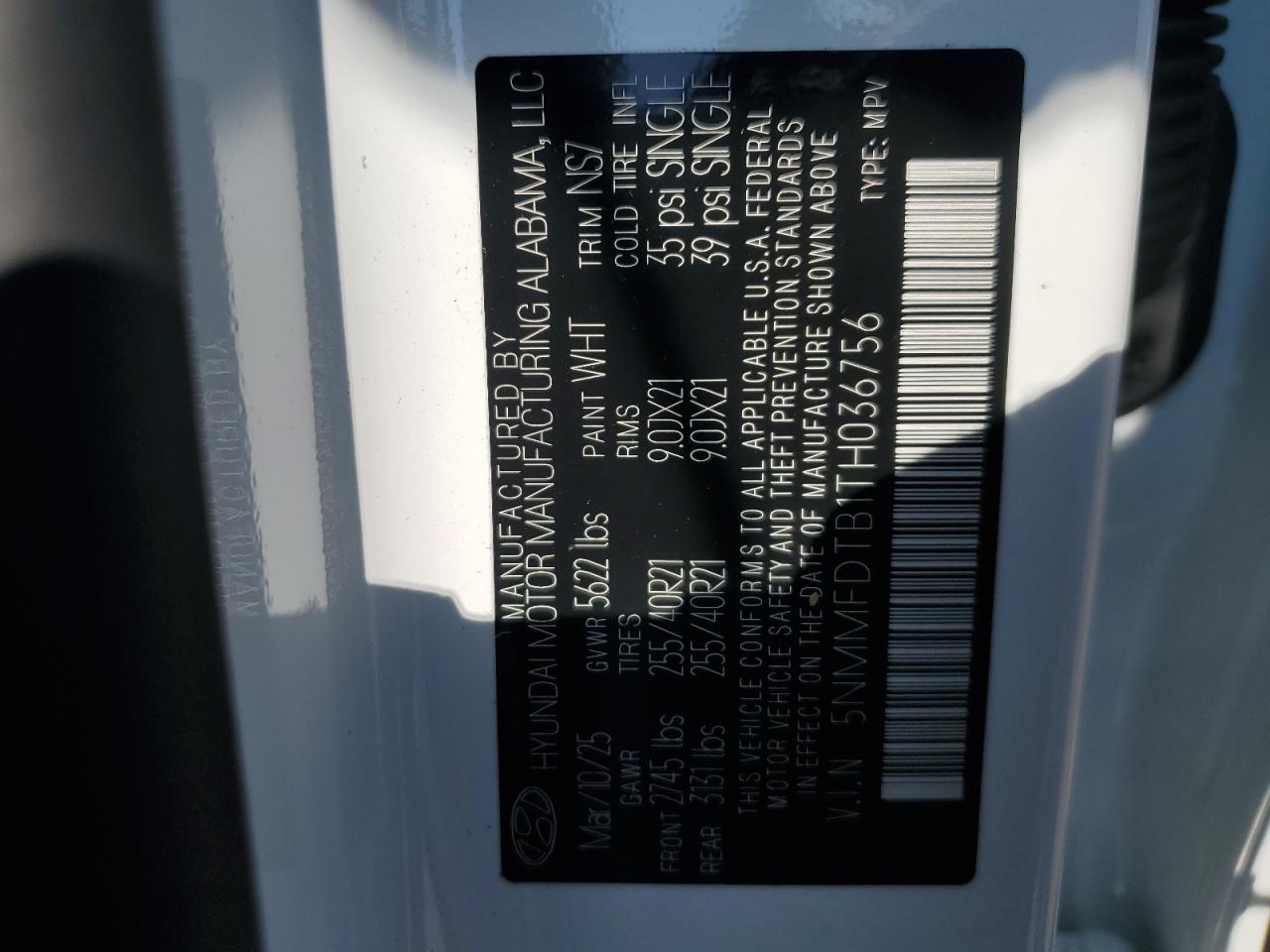 2026 Genesis Gv70 Sport Prestige VIN: 5NMMFDTB1TH036756 Lot: 80113315