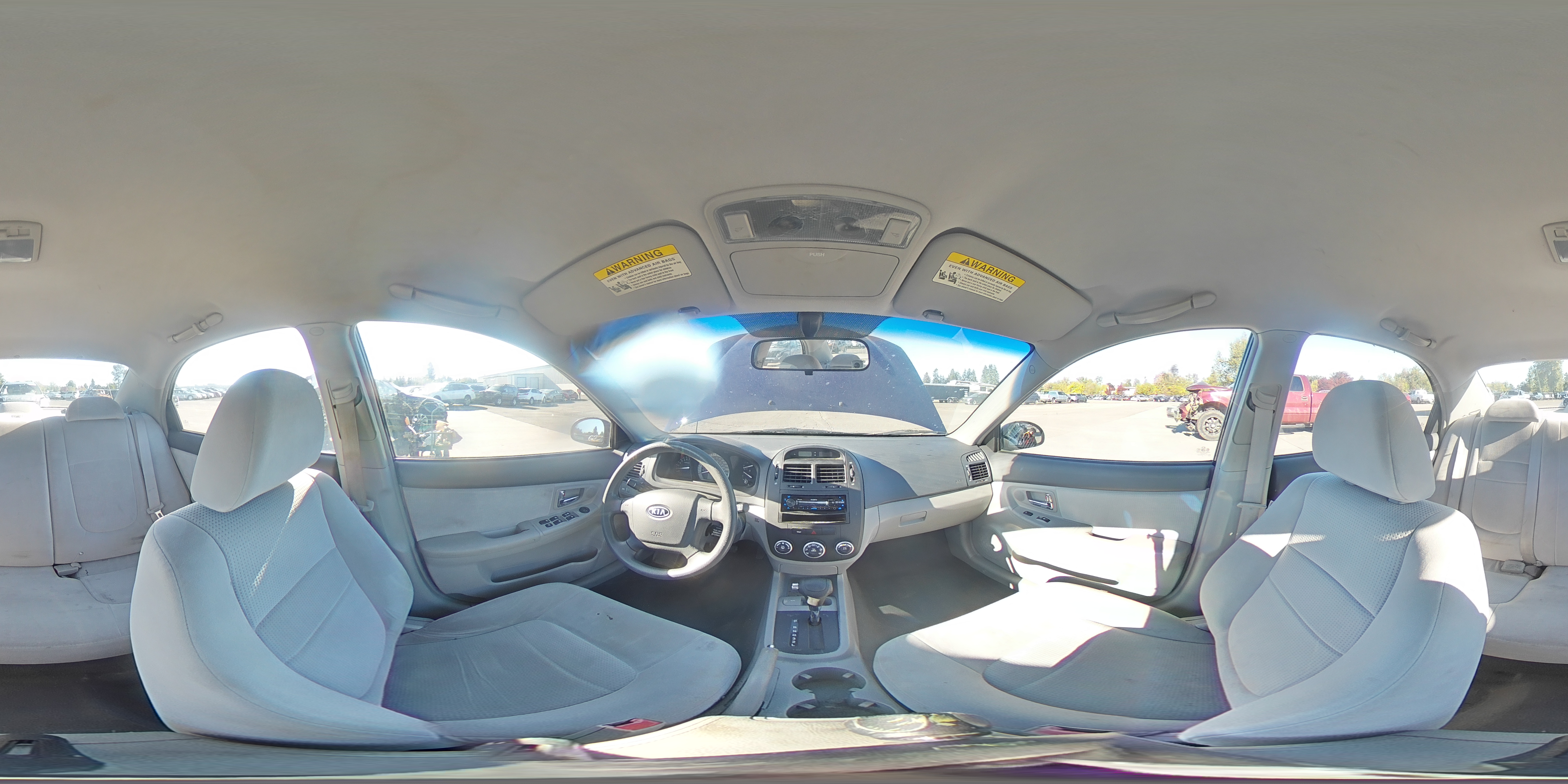 2007 Kia Spectra Ex VIN: KNAFE122375417526 Lot: 80894435