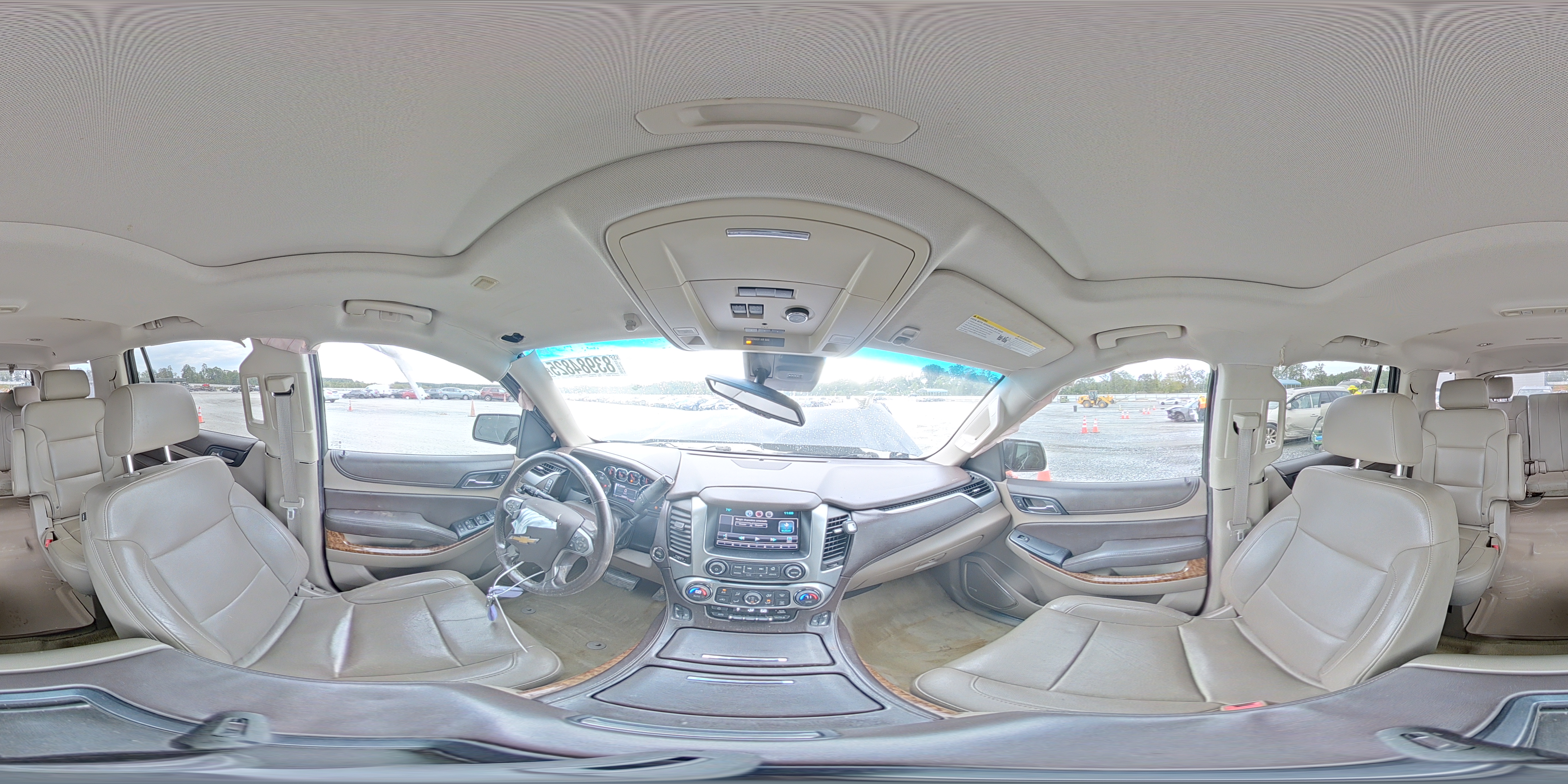 2015 Chevrolet Tahoe C1500 Ltz VIN: 1GNSCCKC9FR229653 Lot: 83984825