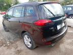 2015 VAUXHALL ZAFIRA EXCLUSIV for sale at Copart WOLVERHAMPTON