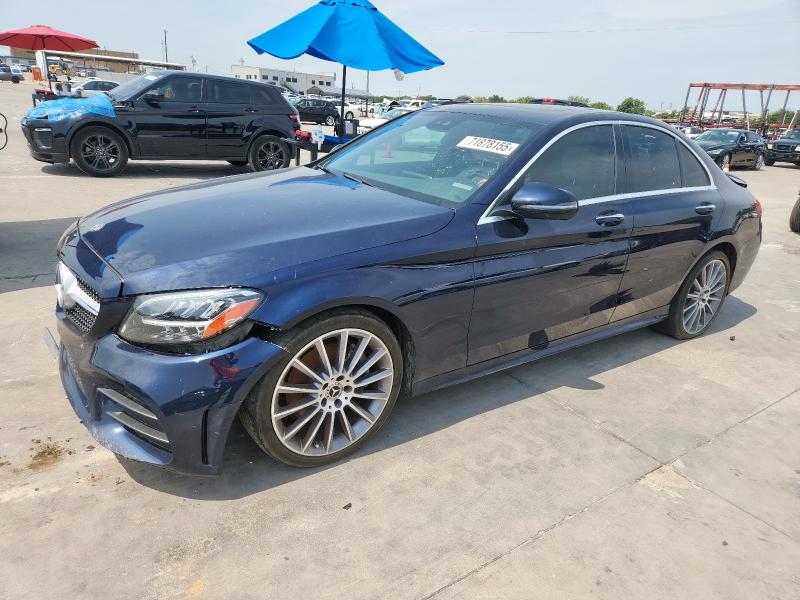  MERCEDES-BENZ C-CLASS 2021 Granatowy