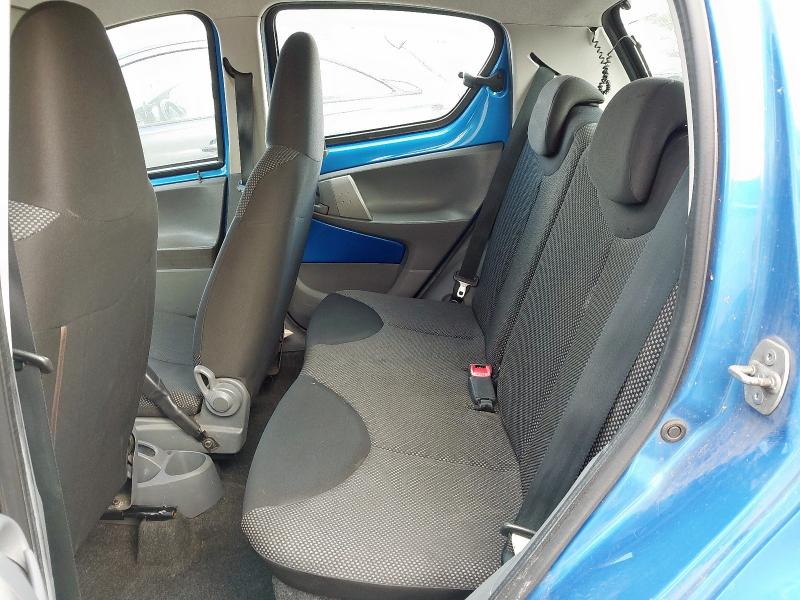 2010 TOYOTA AYGO BLUE VVT-I 1.0 VVT-I BLUE 5DR