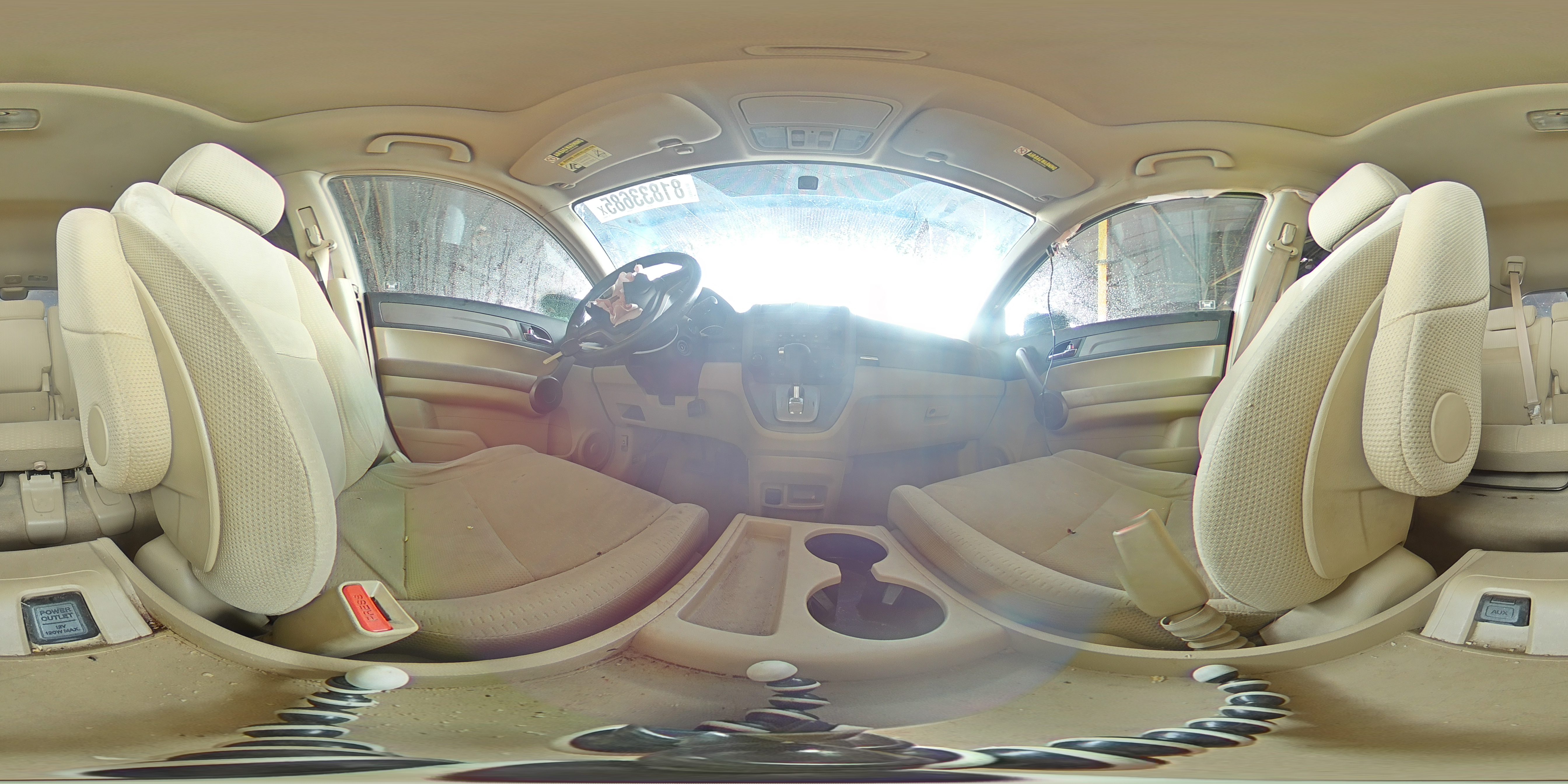 2008 Honda Cr-V Ex VIN: JHLRE38598C047101 Lot: 81833685