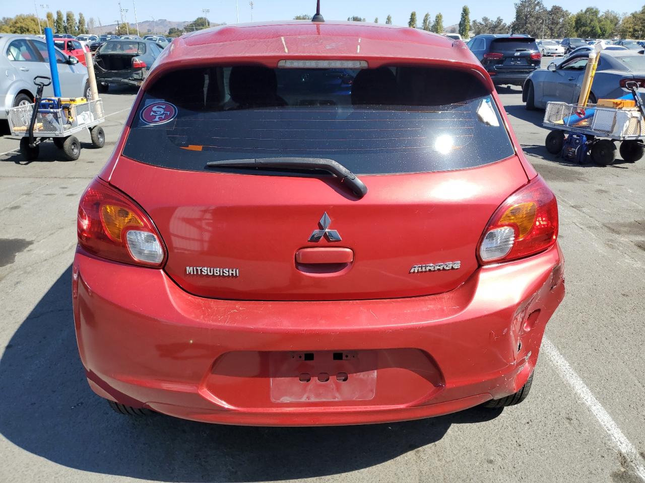 2015 Mitsubishi Mirage De VIN: ML32A3HJ9FH035234 Lot: 81034005