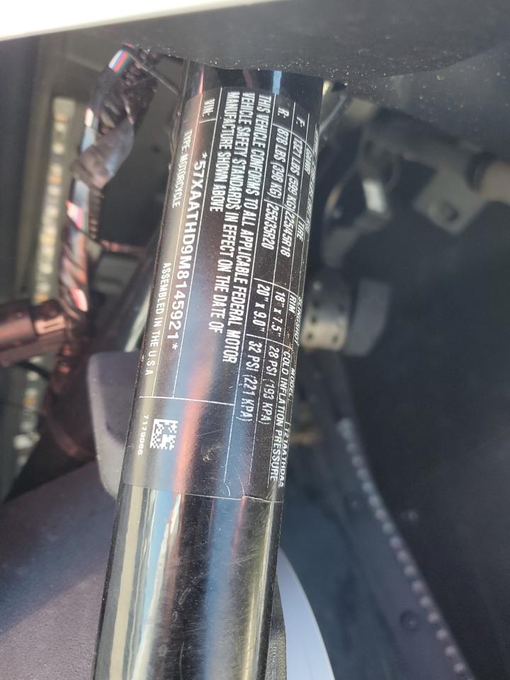 2021 Polaris Slingshot S With Technology Package VIN: 57XAATHD9M8145921 Lot: 70868425