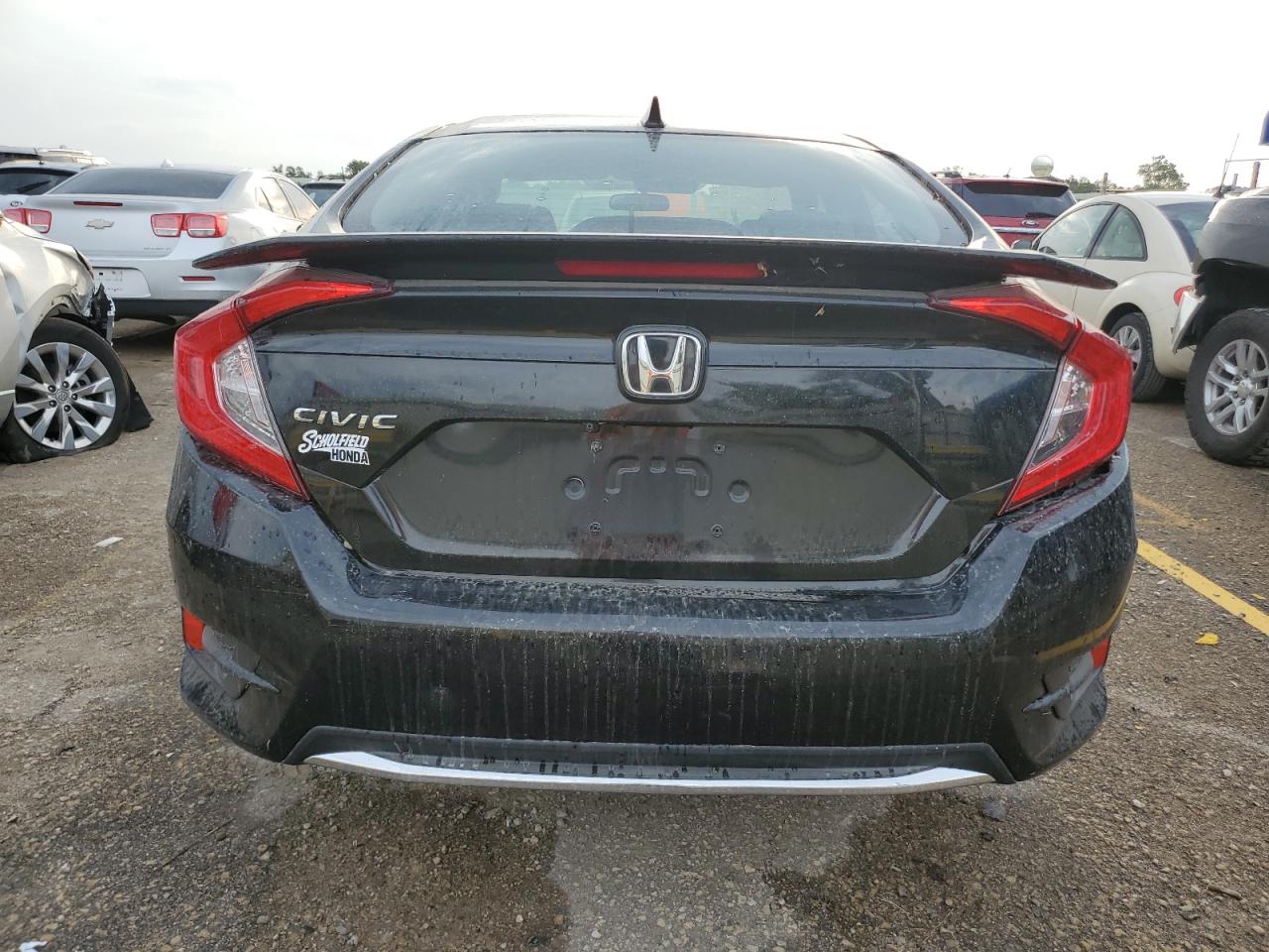 2020 Honda Civic Ex VIN: 2HGFC1F3XLH680855 Lot: 80751675