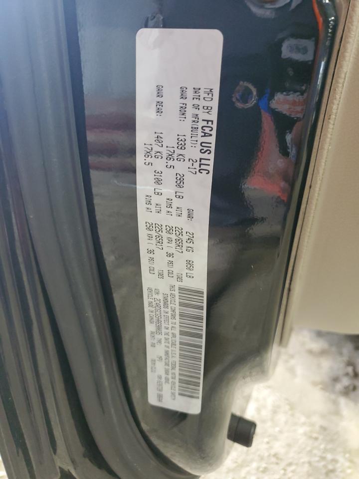 2017 Dodge Grand Caravan Sxt VIN: 2C4RDGCG5HR690035 Lot: 82156725