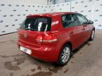2011 VOLKSWAGEN GOLF MATCH TDI DSG 1.6 TDI 105 MATCH 5DR DSG for sale at Copart NEWBURY