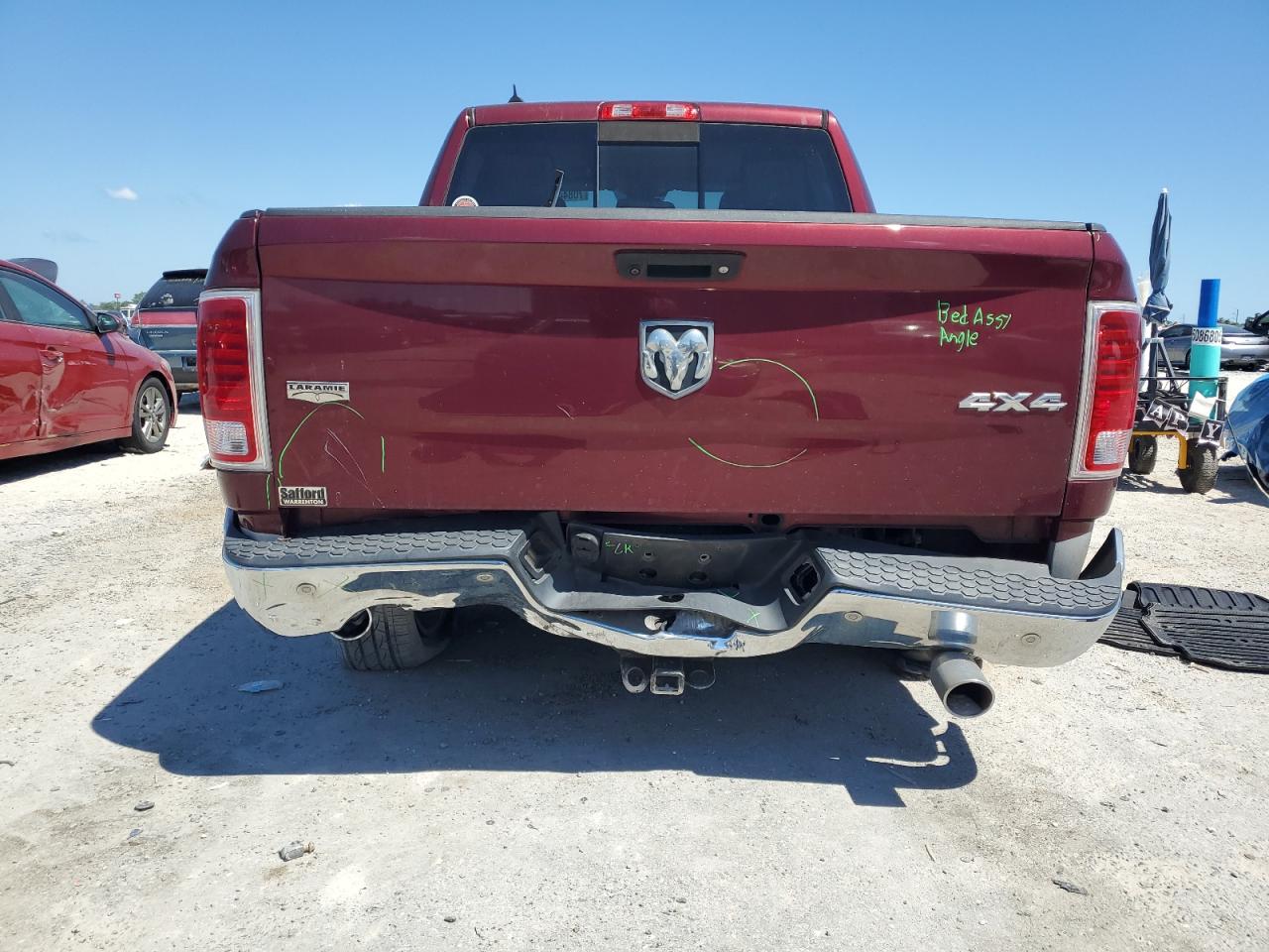 2016 Ram 1500 Laramie VIN: 1C6RR7NT9GS230215 Lot: 70844645