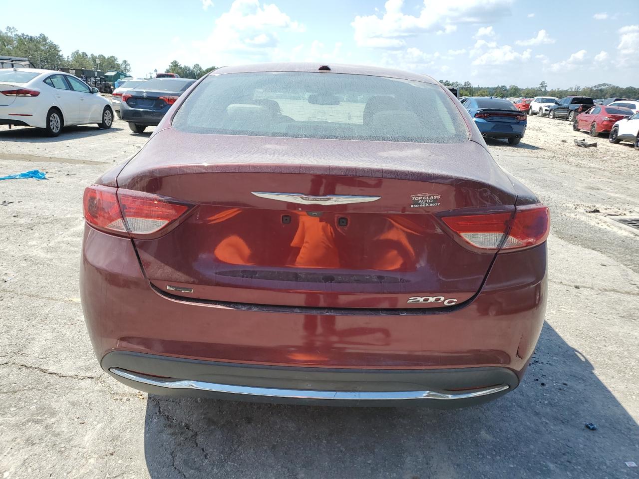 2015 Chrysler 200 C VIN: 1C3CCCCB8FN575370 Lot: 81129985