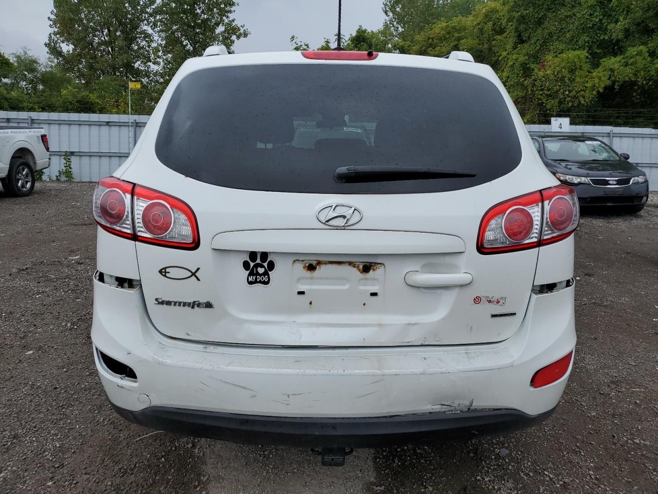 2012 Hyundai Santa Fe Gls VIN: 5XYZGDAB3CG095386 Lot: 80587635