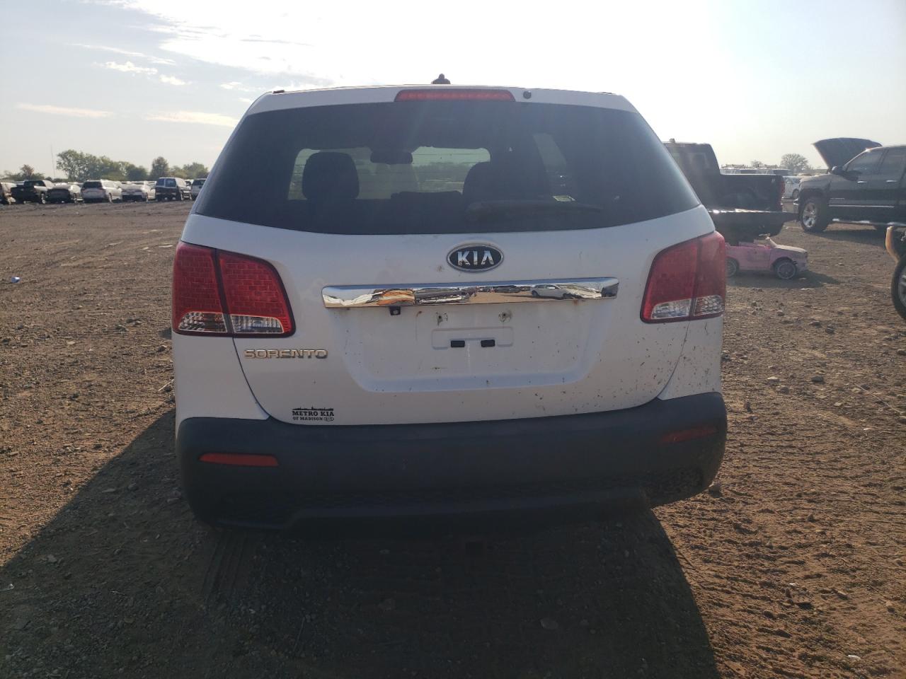 2013 Kia Sorento Lx VIN: 5XYKT3A12DG416124 Lot: 80854765