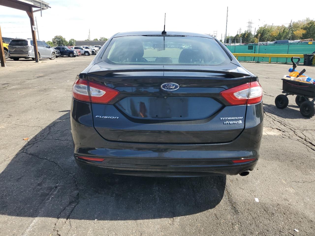 2014 Ford Fusion Titanium Hev VIN: 3FA6P0RU2ER285499 Lot: 84596995