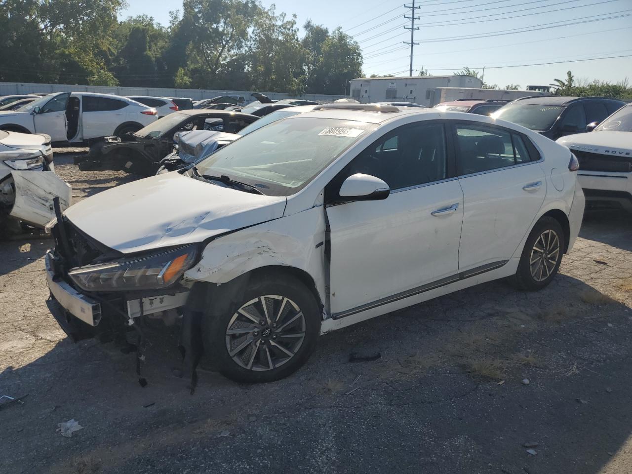 2020 Hyundai Ioniq Limited VIN: KMHC85LJ7LU076606 Lot: 80899395