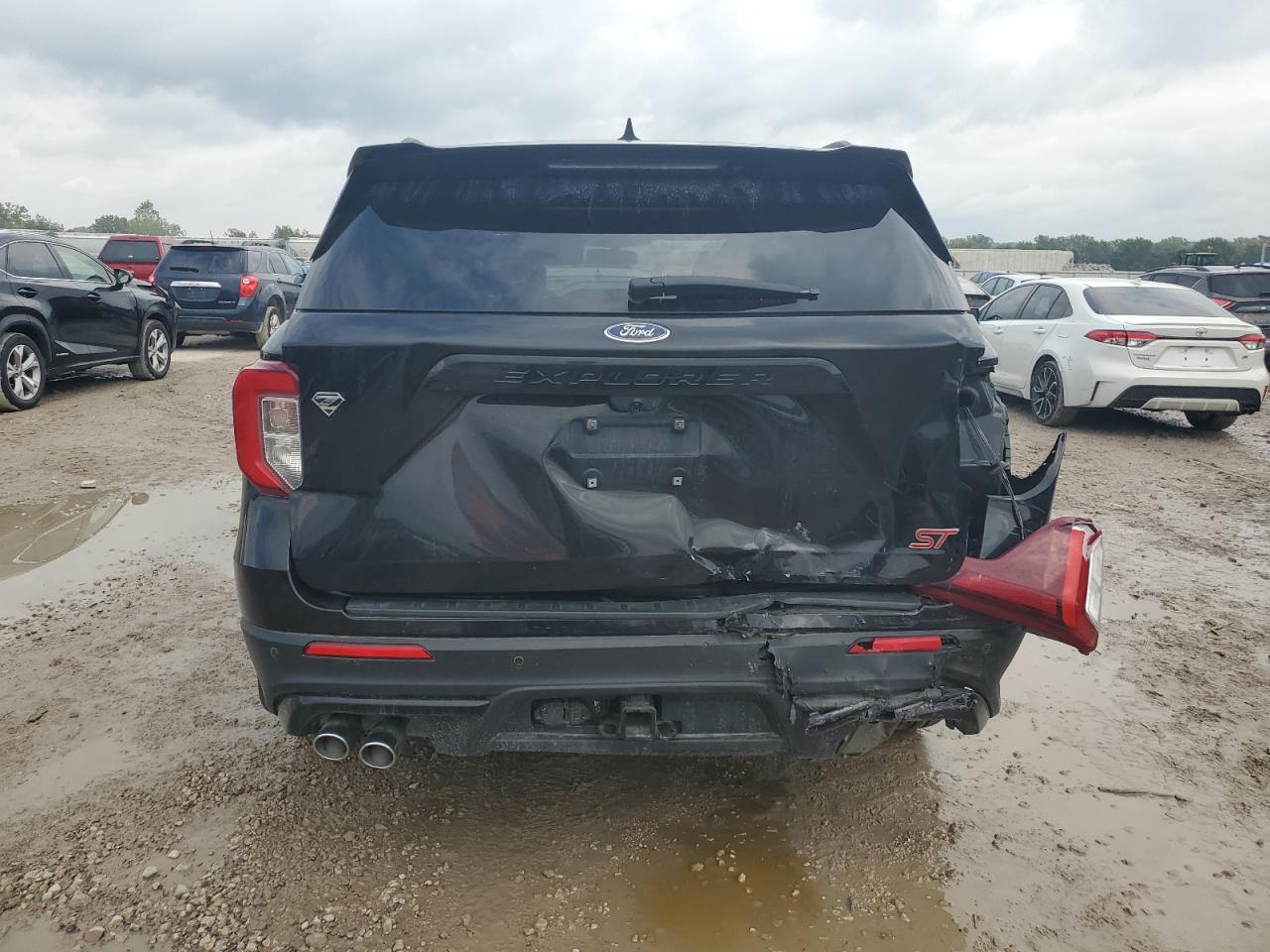 2022 Ford Explorer St VIN: 1FM5K8GC1NGA08133 Lot: 81811975