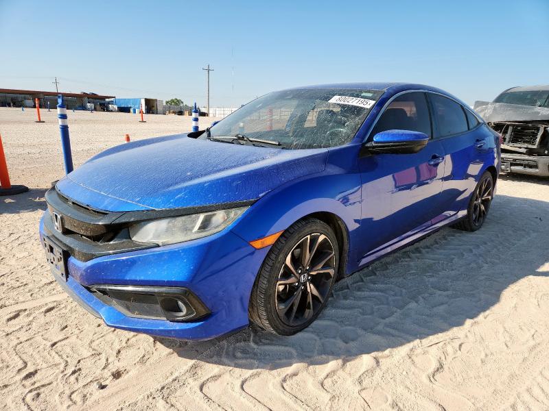  HONDA CIVIC 2020 Синий
