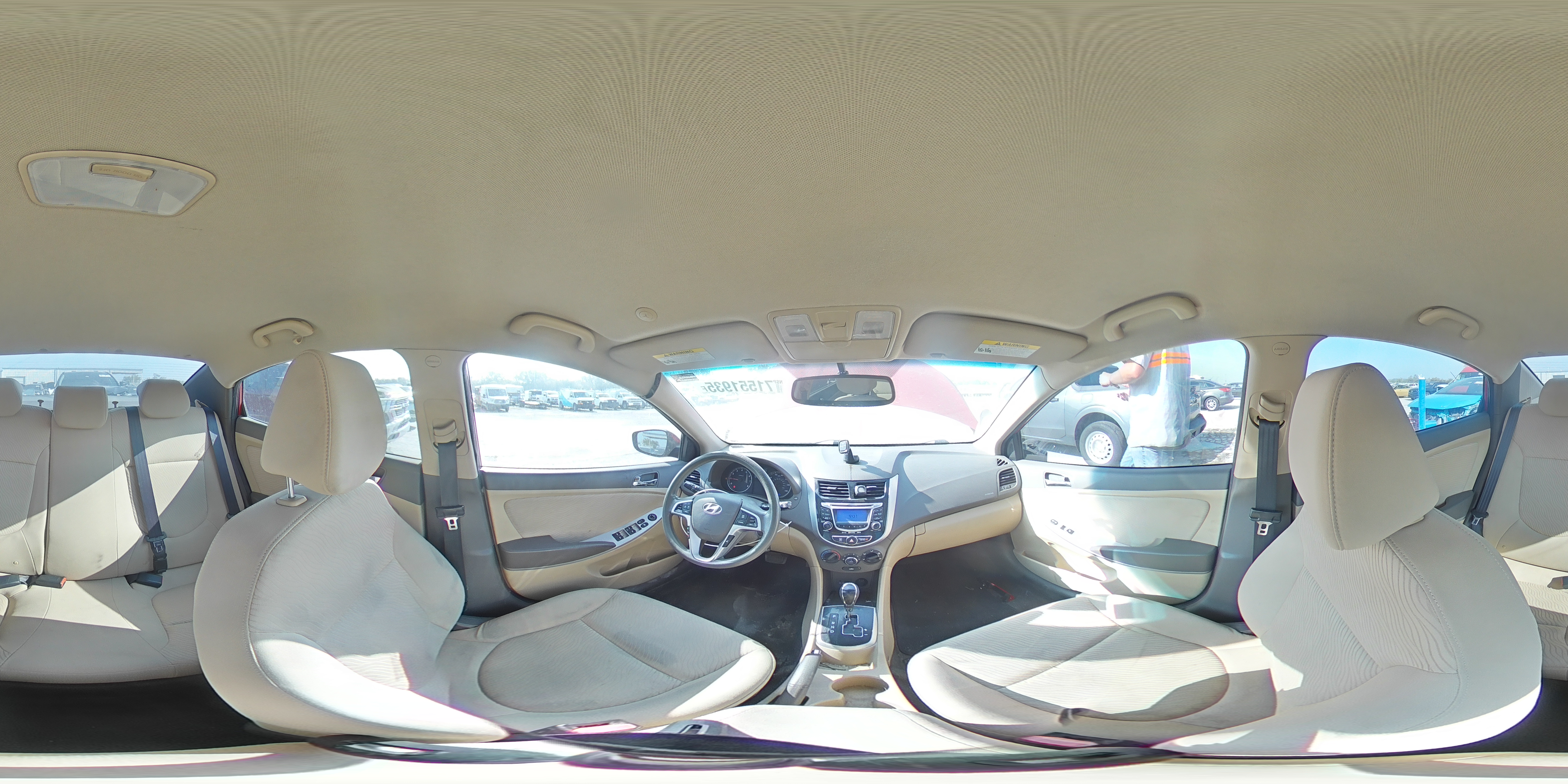 2013 Hyundai Accent Gls VIN: KMHCU4AE1DU302975 Lot: 71551935