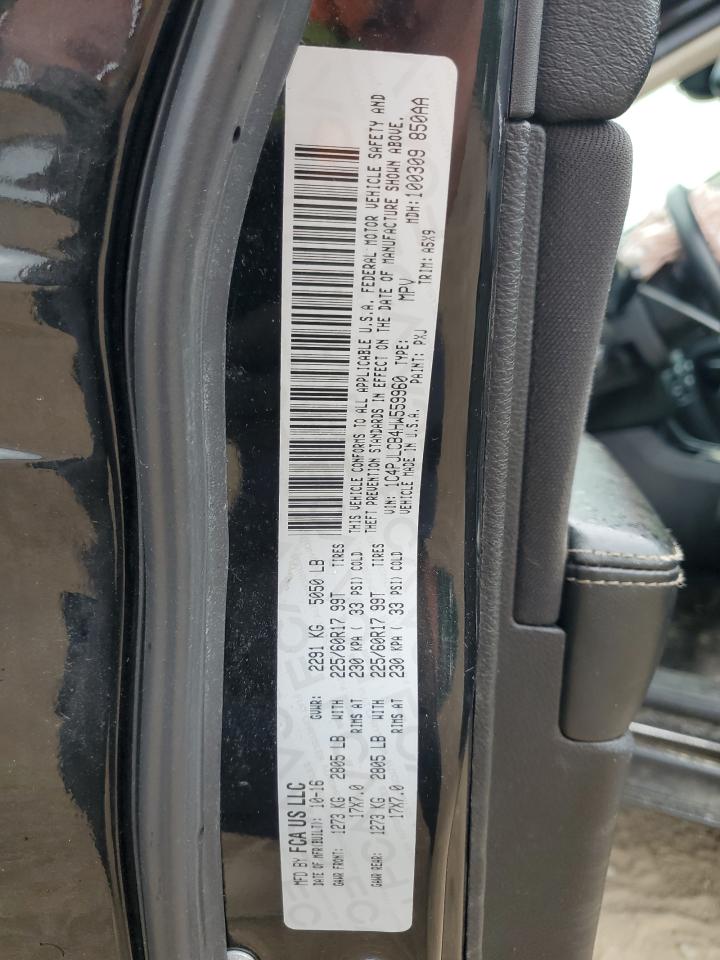 2017 Jeep Cherokee Latitude VIN: 1C4PJLCB4HW559960 Lot: 71434355