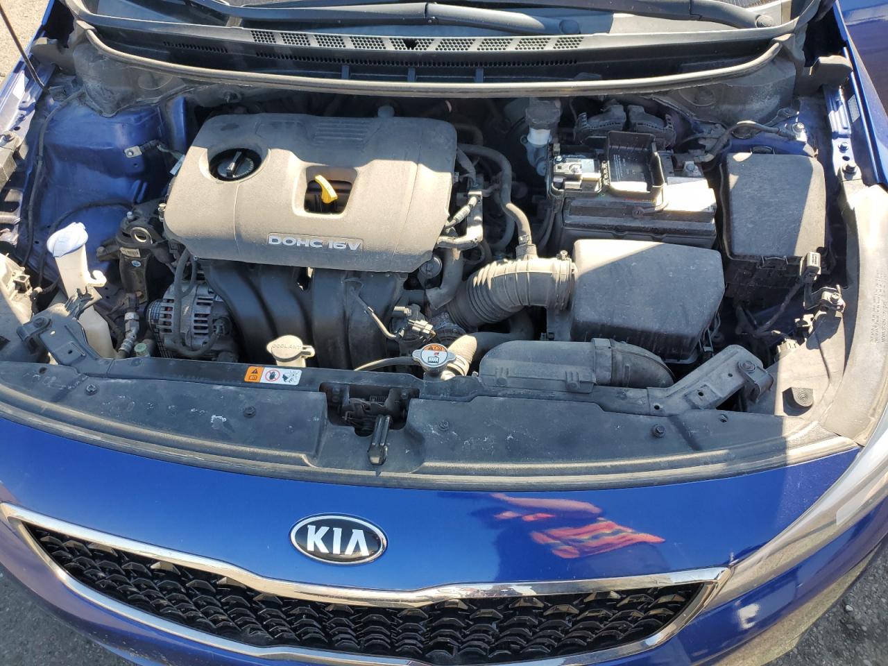 2017 Kia Forte Lx VIN: 3KPFK4A76HE054008 Lot: 80429375