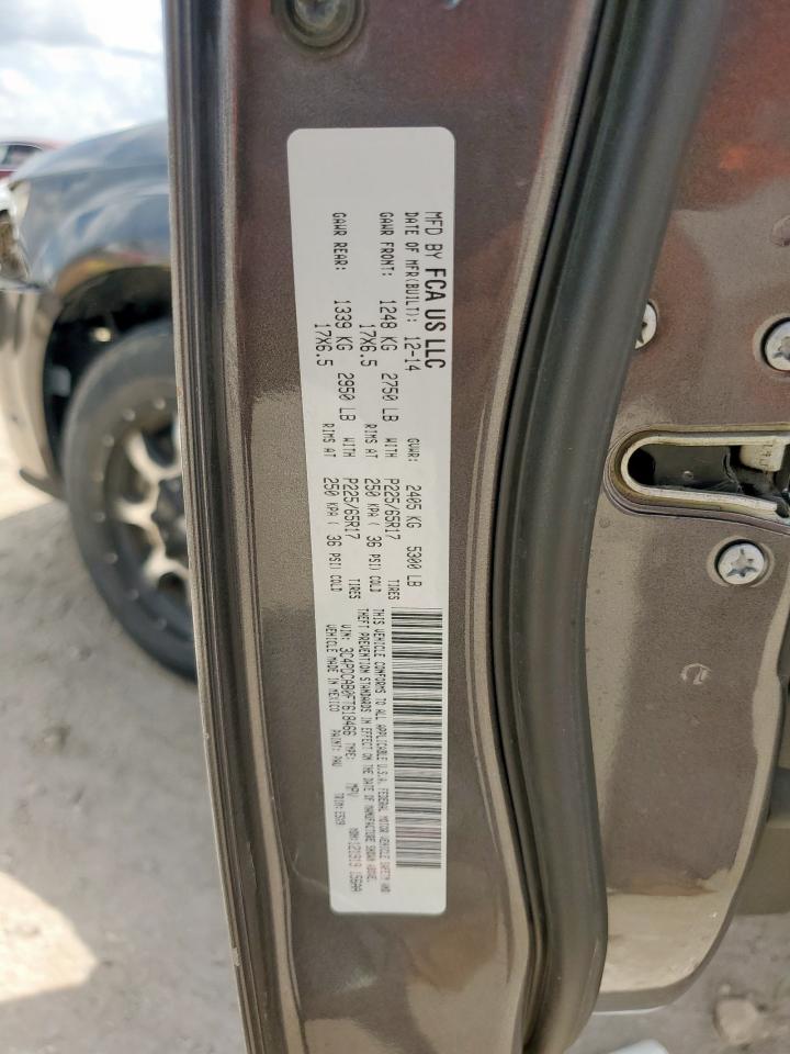 2015 Dodge Journey Se VIN: 3C4PDCAB0FT618466 Lot: 82071415