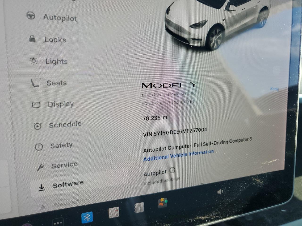 2021 Tesla Model Y VIN: 5YJYGDEE6MF257004 Lot: 70200635