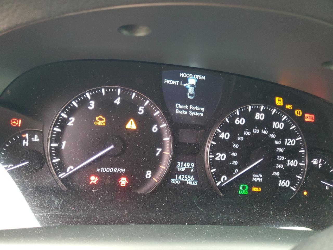 2007 Lexus Ls 460 VIN: JTHBL46F175044667 Lot: 83950355