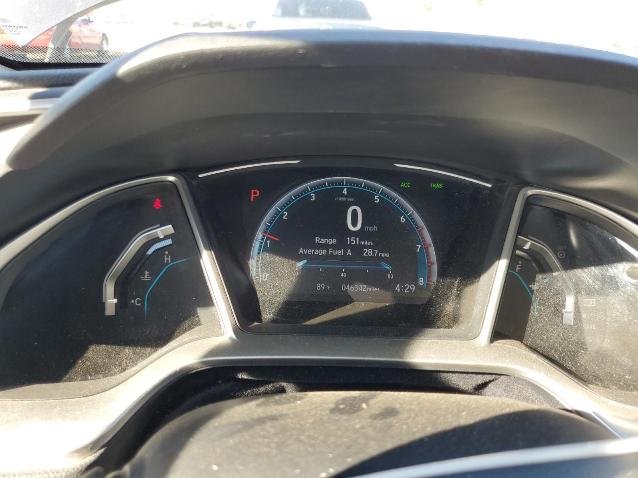 2019 Honda Civic Ex VIN: 19XFC1F3XKE214240 Lot: 80905075