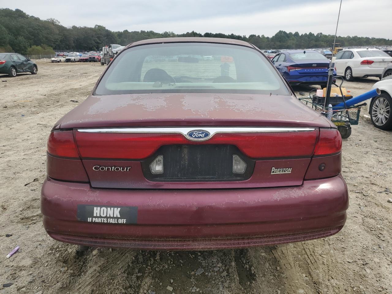 1999 Ford Contour Lx VIN: 1FAFP653XXK106939 Lot: 84759455