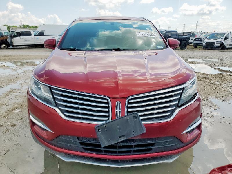  LINCOLN MKC 2017 Красный