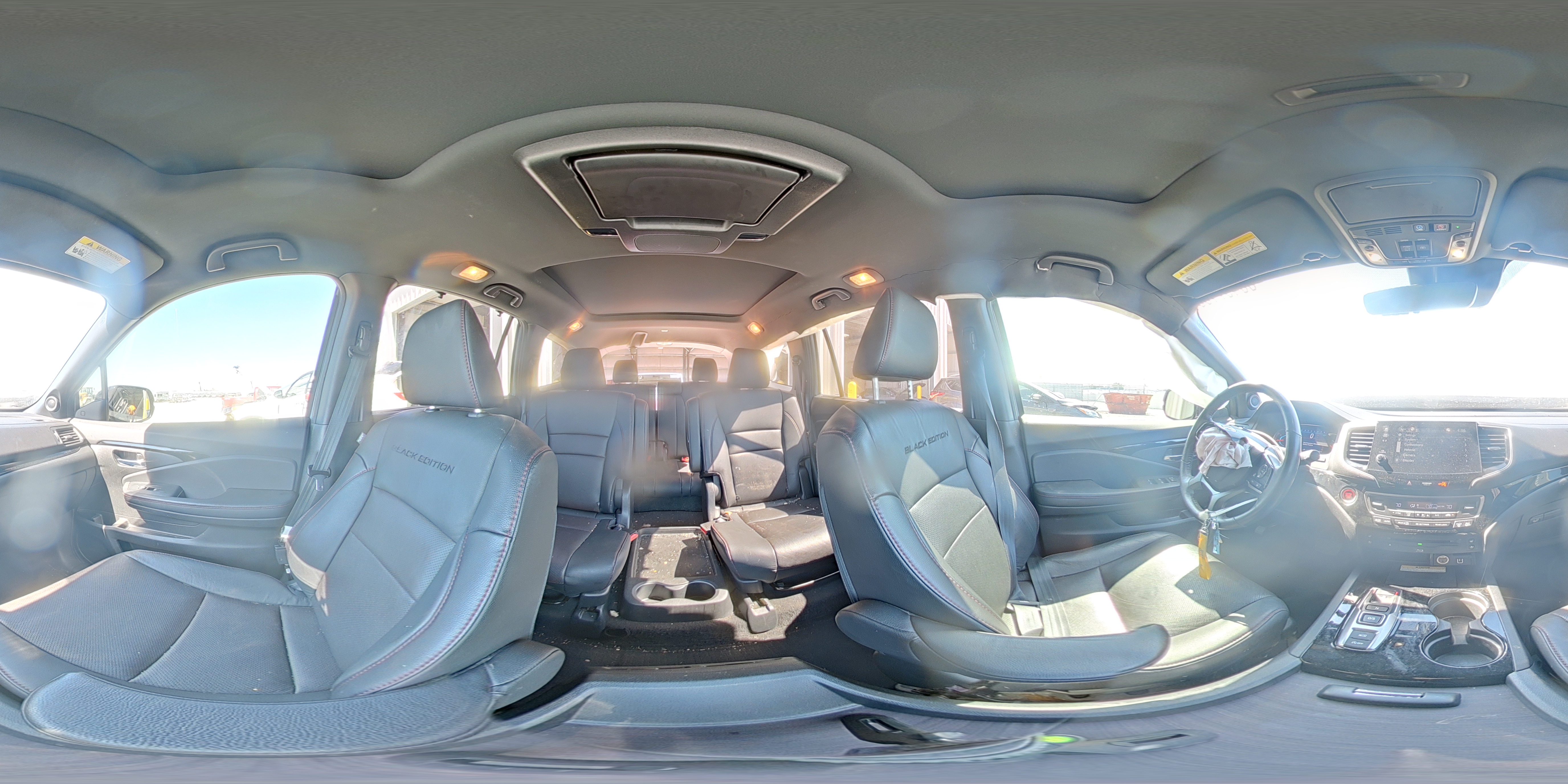 2022 Honda Pilot Black VIN: 5FNYF6H71NB056592 Lot: 80497165