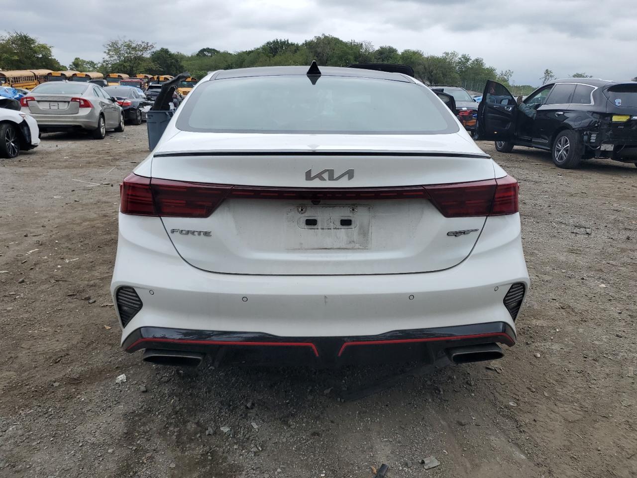 2022 Kia Forte Gt VIN: 3KPF44AC5NE468450 Lot: 80095635
