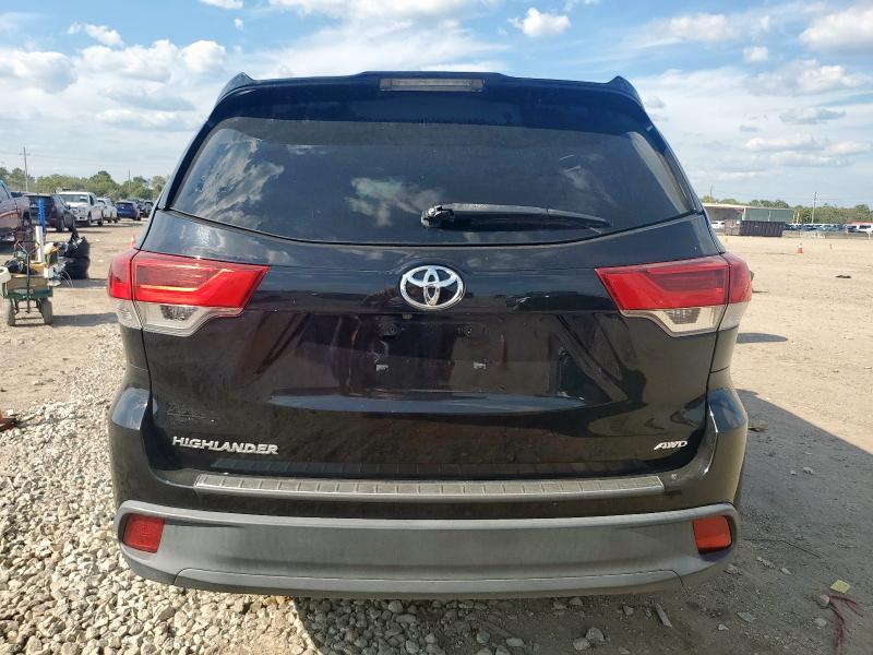  TOYOTA HIGHLANDER 2019 Черный