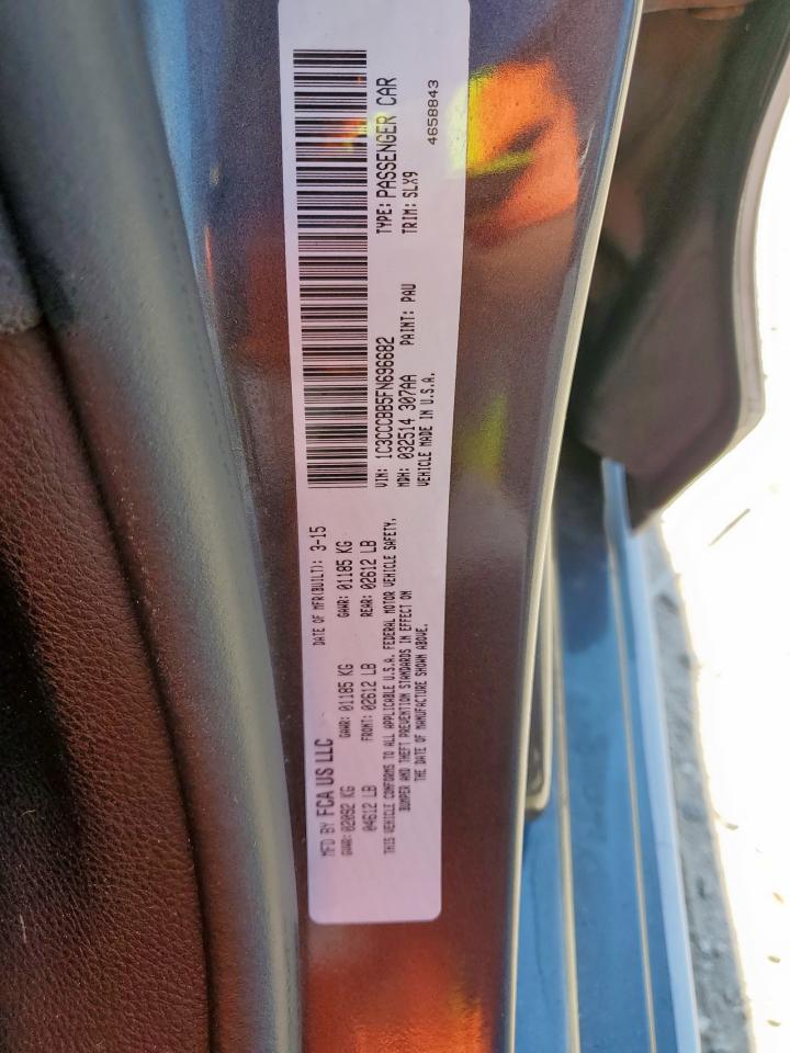 2015 Chrysler 200 S VIN: 1C3CCCBB5FN696682 Lot: 84545295