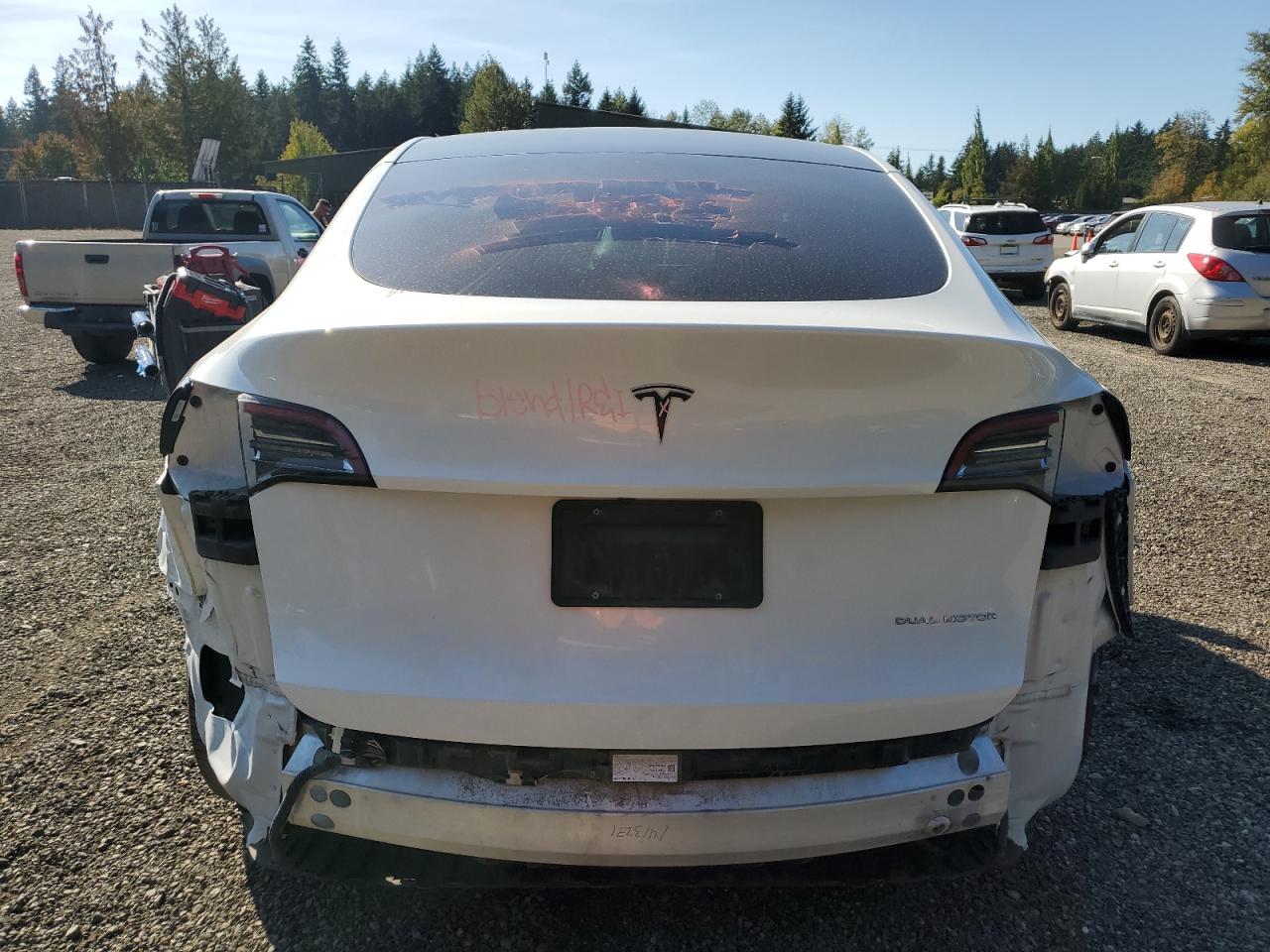 2020 Tesla Model Y VIN: 5YJYGDEE2LF053475 Lot: 72081585