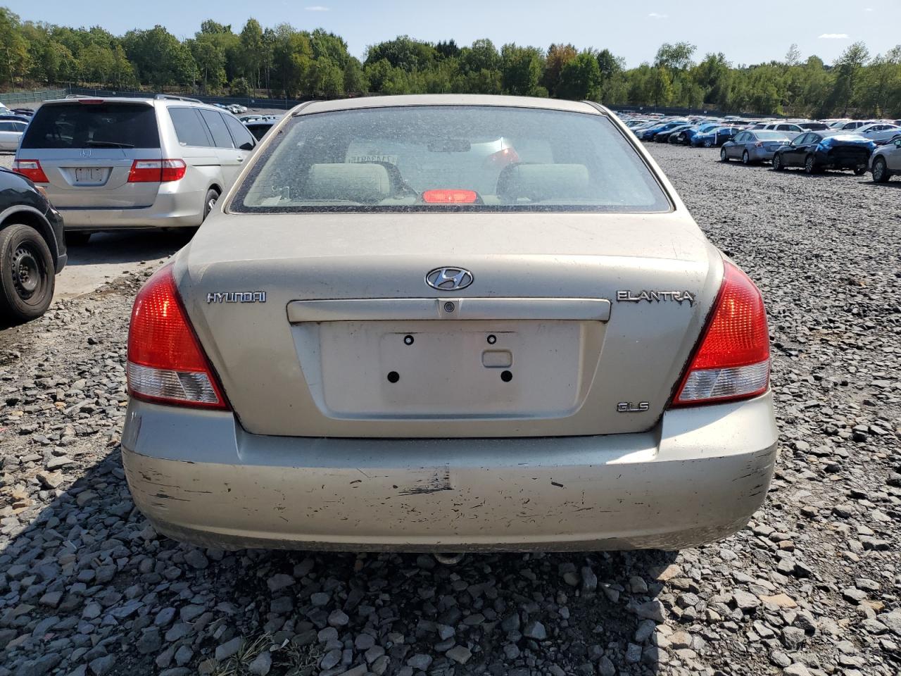 2001 Hyundai Elantra Gls VIN: KMHDN45D11U080386 Lot: 71434915