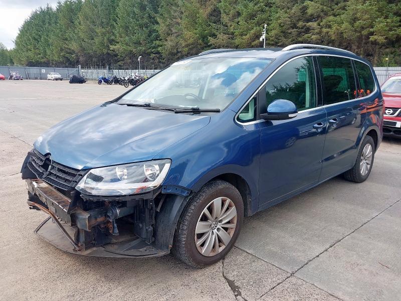 2015 VOLKSWAGEN SHARAN SE NAV BMOTION TEC  for sale at Copart WHITBURN