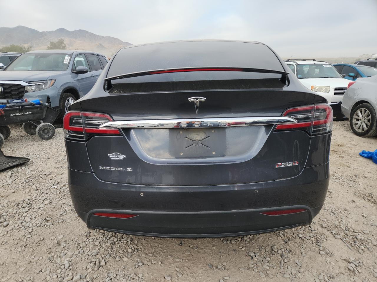 2017 Tesla Model X VIN: 5YJXCDE4XHF034856 Lot: 81255455