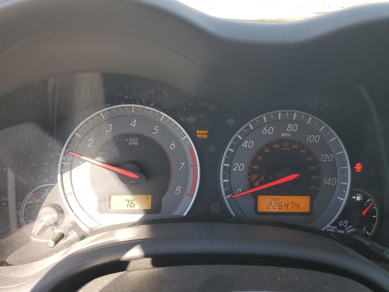 2010 Toyota Corolla Base VIN: 2T1BU4EEXAC476868 Lot: 84241265