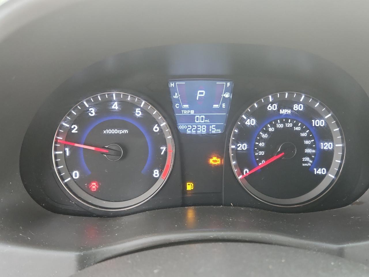 2013 Hyundai Accent Gls VIN: KMHCT4AE5DU348828 Lot: 81838025