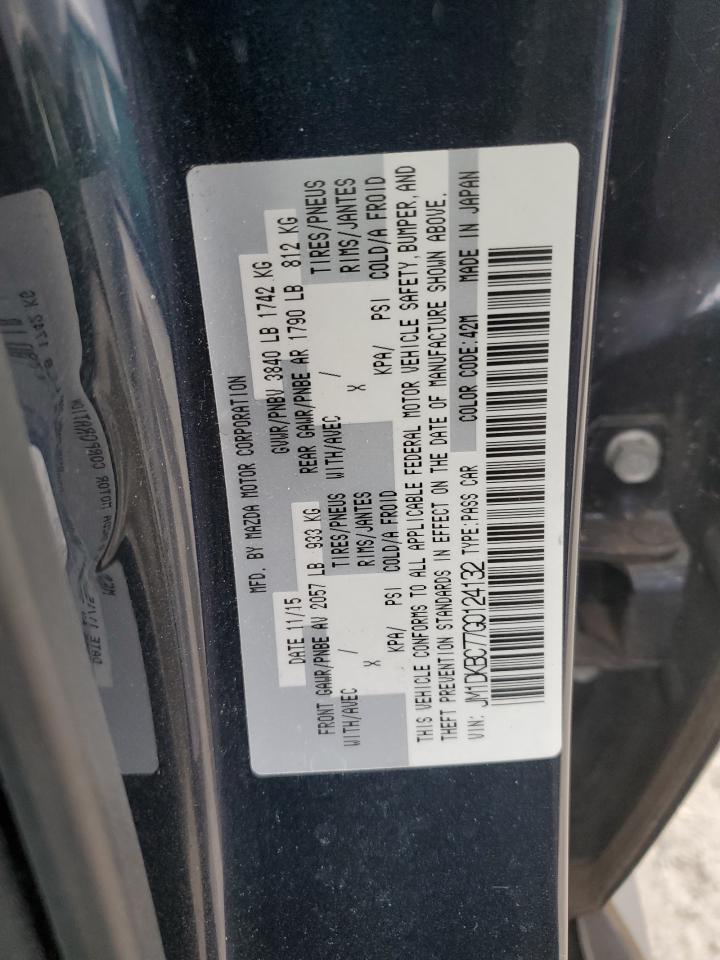 2016 Mazda Cx-3 Touring VIN: JM1DKBC77G0124132 Lot: 84254675